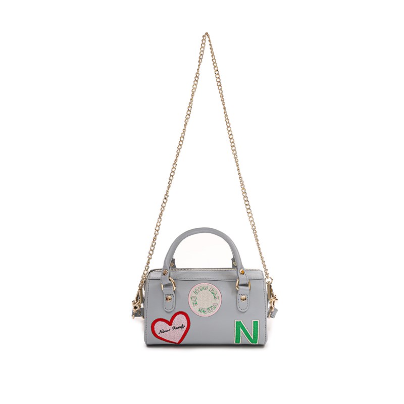 Núnoo Handväska Maya Florence Ljusgrå 1