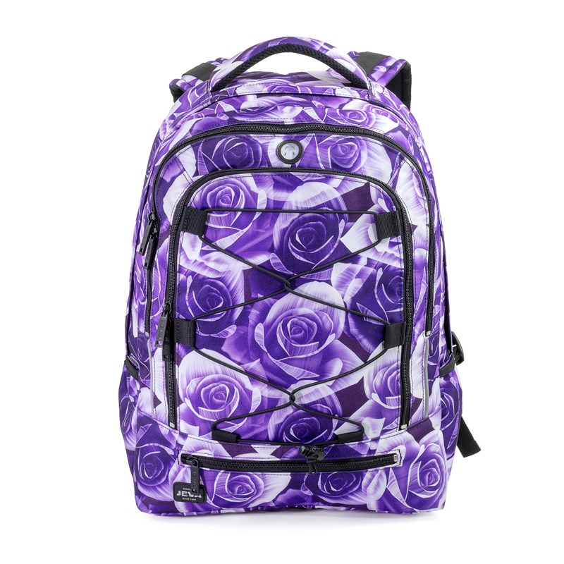 JEVA Rygsæk Survivor Purple Rose Lilla blomst 1