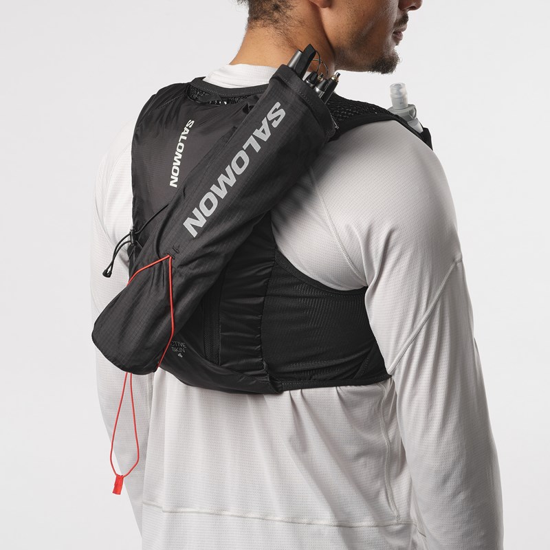 Salomon Löparväst Active Skin 4 Svart Str XL 8