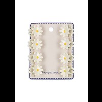 Konges Sløjd Hårklemmer 8-pak Daisy Mini Hvid 1