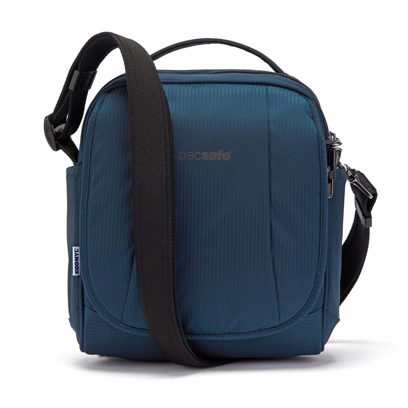 Pacsafe Skuldertaske Metrosafe LS200 Blå 1