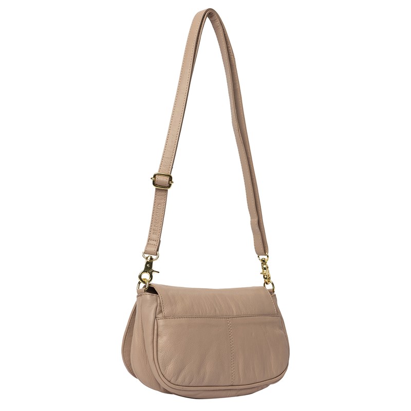 RE:DESIGNED Skuldertaske Fausta Small Taupe 5