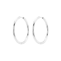 Winther Studio Øreringe Hoops Basic L Sølv 1