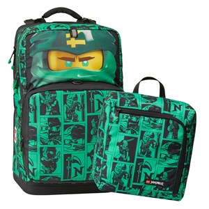 LEGO Bags Skoletaske Maxi+ Ninjago Green Grøn