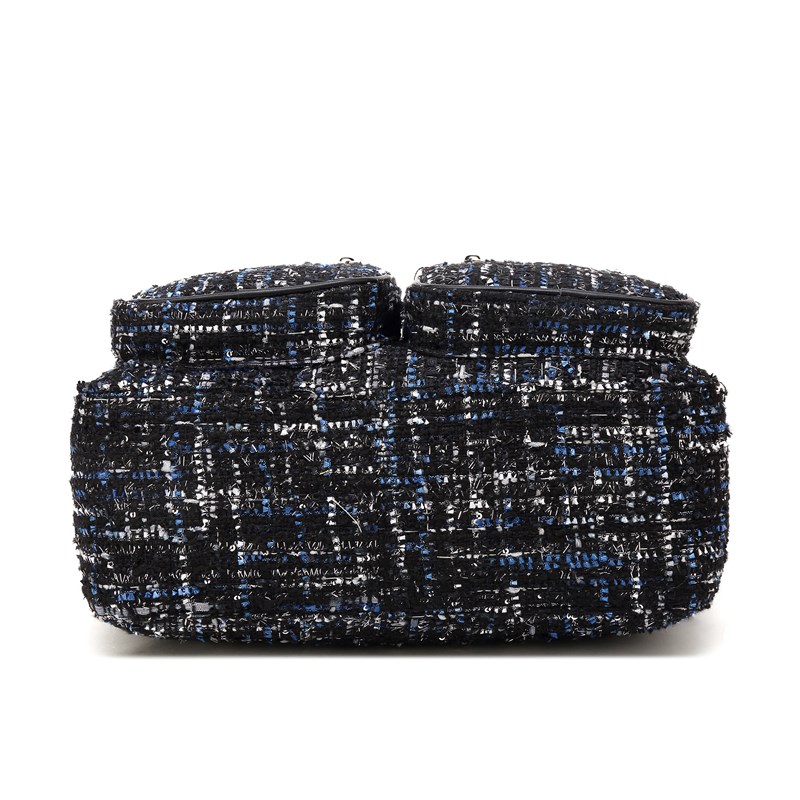 Noella Crossbody Celia Tweed Blå 2