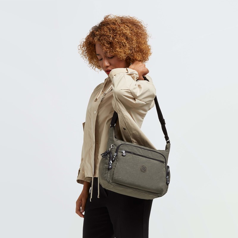 Kipling Crossbody Gabbie Mörkgrön 6