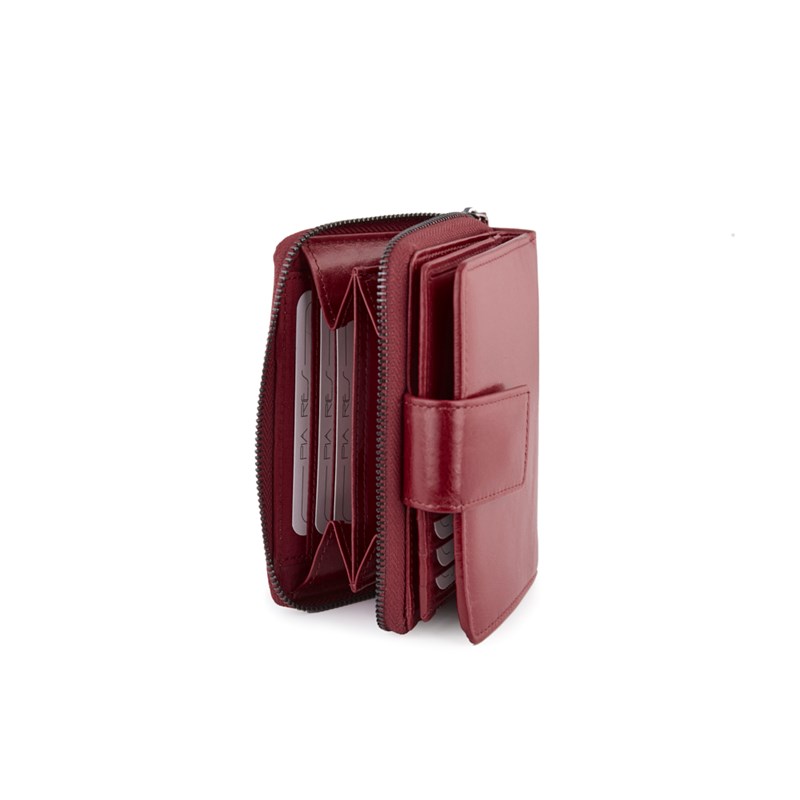 Pia Ries Damepung Crunch Zip  Bordeaux 5