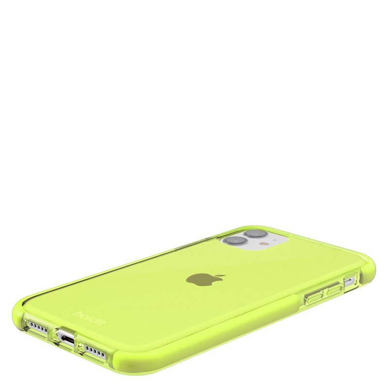 Holdit Mobilcover Seethru Grøn iPhone XR/11 4