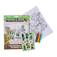 Minecraft Färgläggningsset Minecraft Grön 1