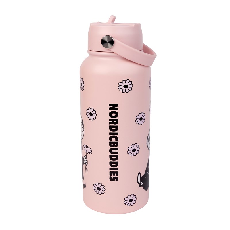 Nordic Buddies Termoflaske Mumi   Pink 5