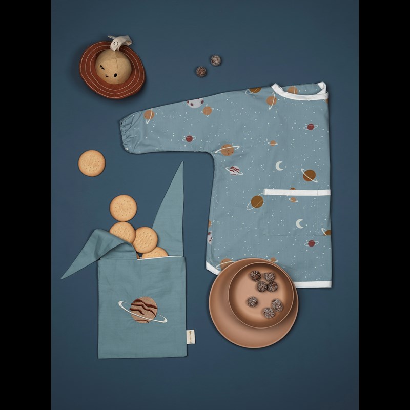 Fabelab Snackpåse Planet Blå/Ljusblå 2