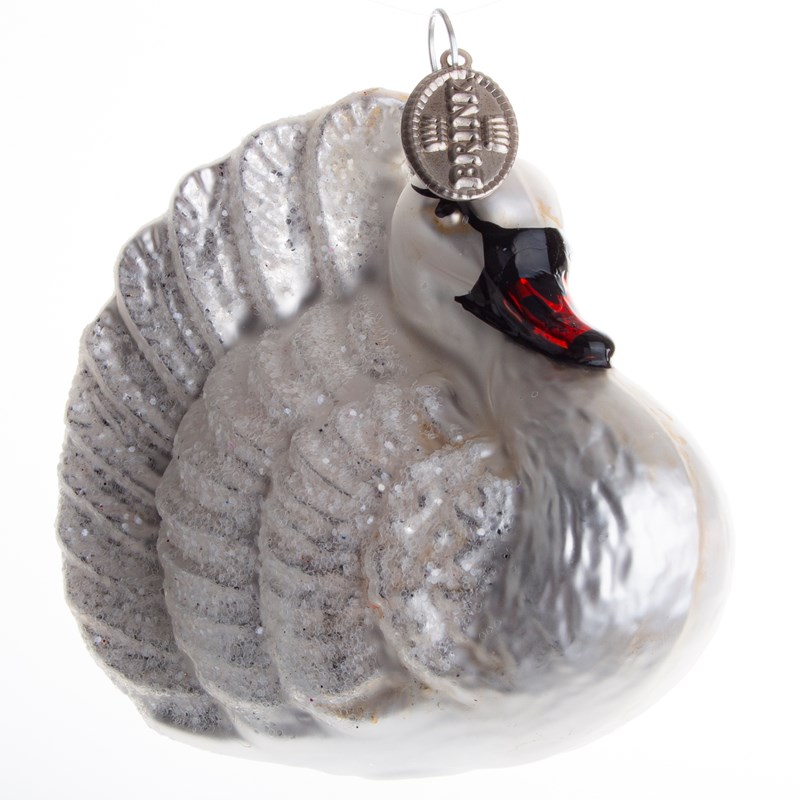 Brink Nordic Julekugle Svane Far Hvid 2