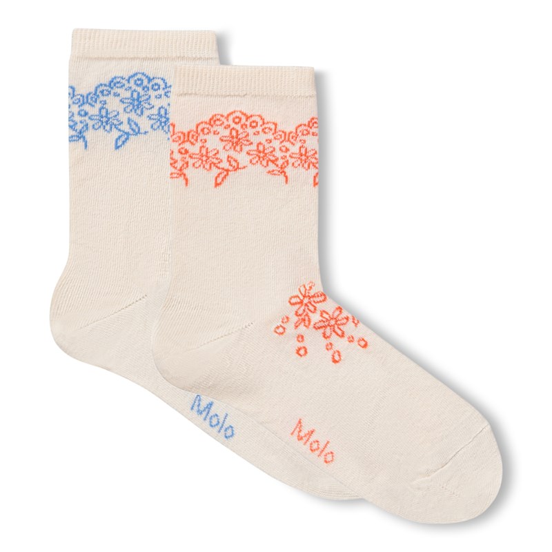 Molo Strømpe Nomi 2-pak Creme Str. 23-26 1