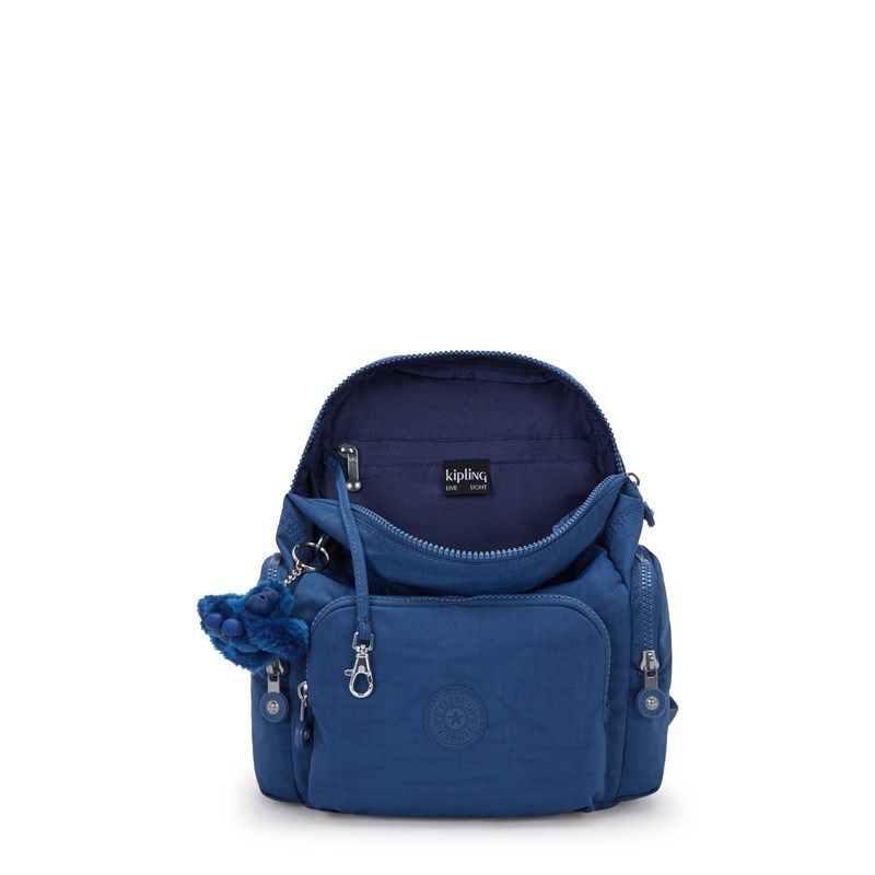 Kipling Ryggsäck City Zip Mini Blå/Blå 3