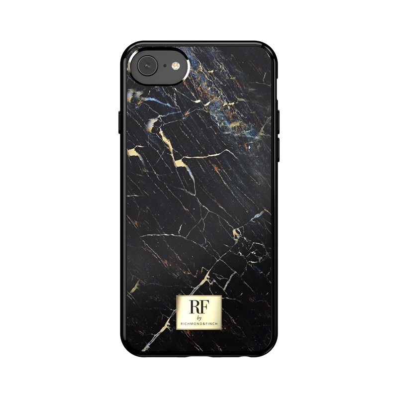 RF by Richmond&Finch Mobilcover Sort m/mønster iPhone 6/6S/7/8/SE 1