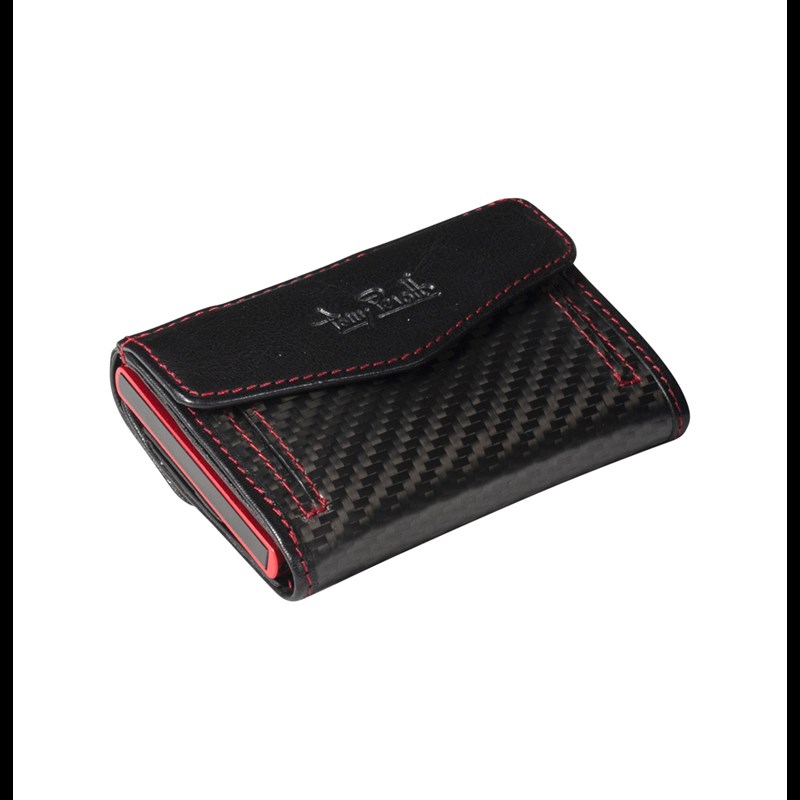 Tony Perotti Kreditkortholder Carbon Furbo Sort/Rød 4