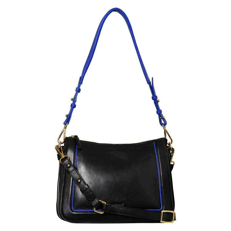 Belsac Crossbody Laki Sort/blå 4