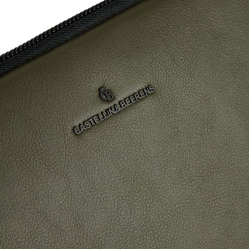 Castelijn & Beerens Computer Sleeve Mike Army Grøn 15" 3