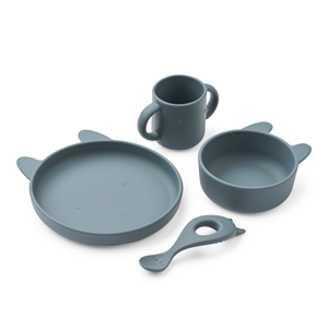 LIEWOOD Spisesæt Vivi Blå