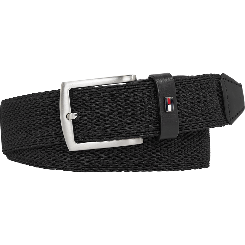 Tommy Hilfiger Bälte Denton Elastic Svart 100 Cm
