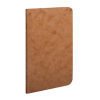 Clairefontaine Anteckningsbok 9x14 Linjerad Brun