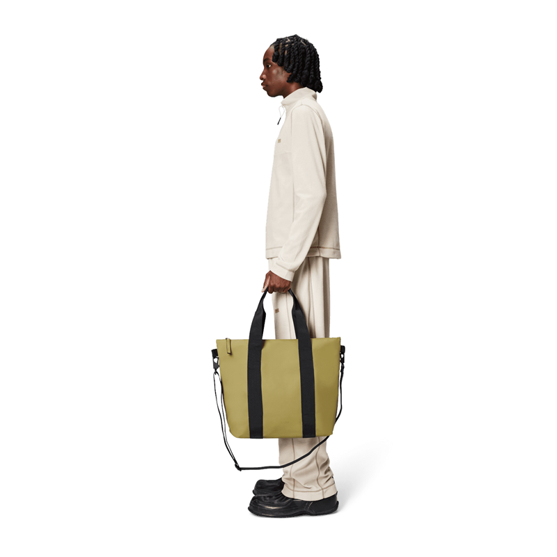 RAINS Tote Bag Mini Khaki 2