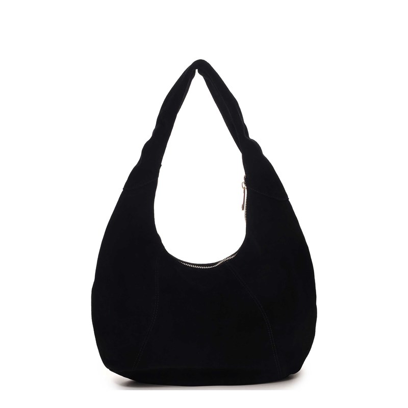 Núnoo Skuldertaske Gabi Suede Sort 4