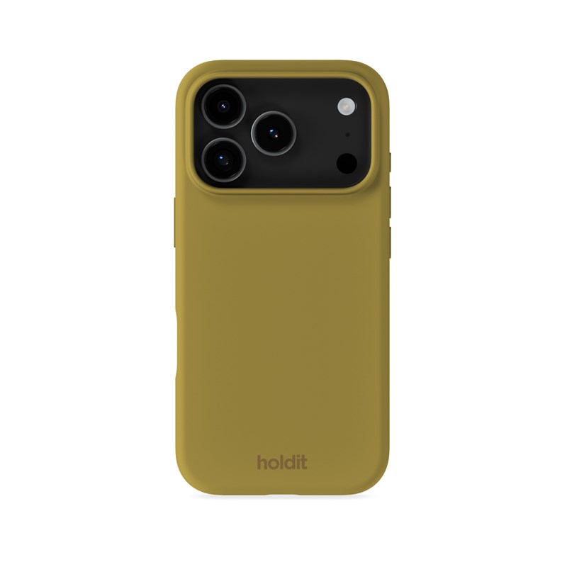Holdit Mobilcover Warm Olive Oliven Grøn iPhone 17 Pro Max 1