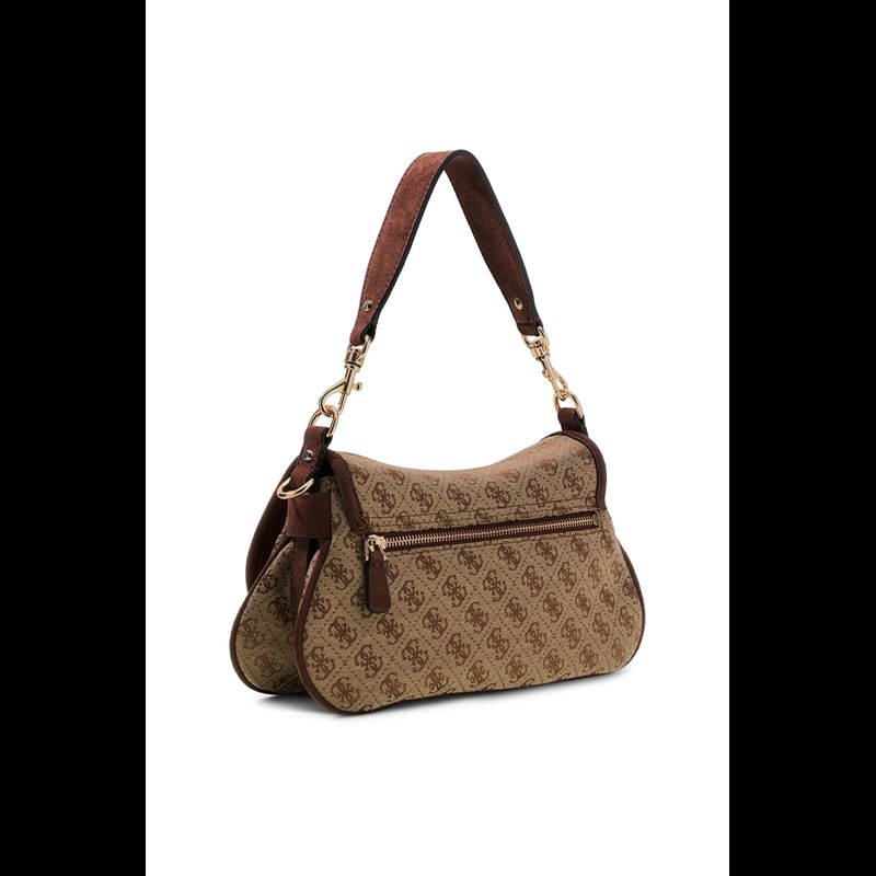 Guess Skuldertaske Samantha Flap Brun 3