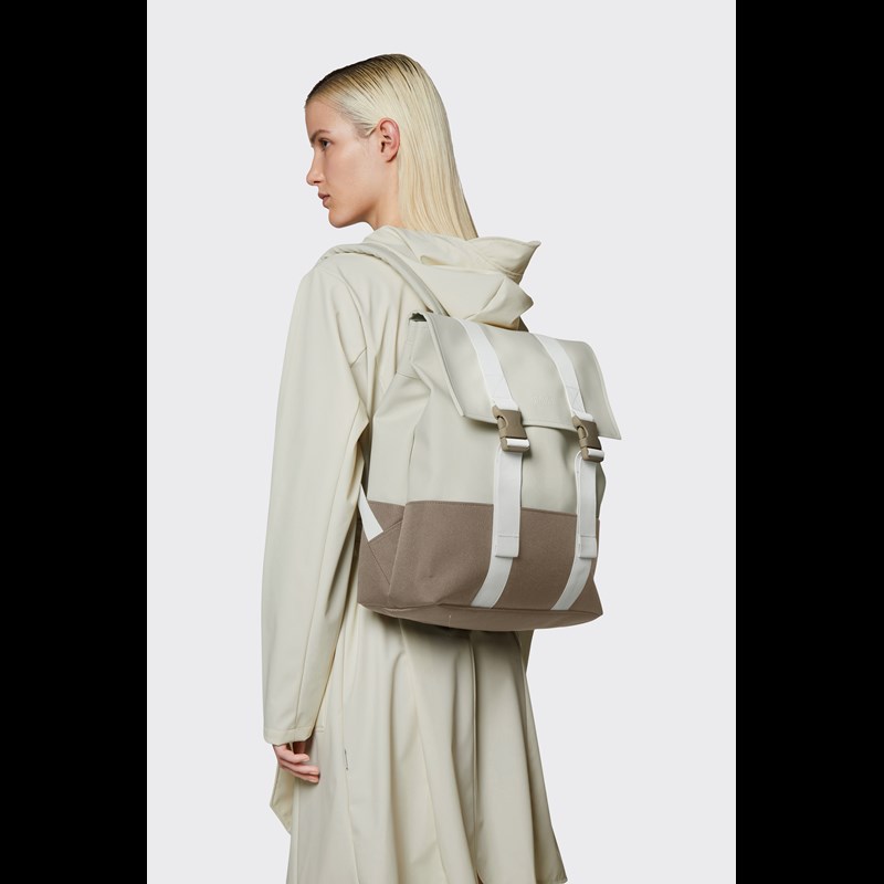 RAINS Rygsæk Buckle Msn Bag Beige 4