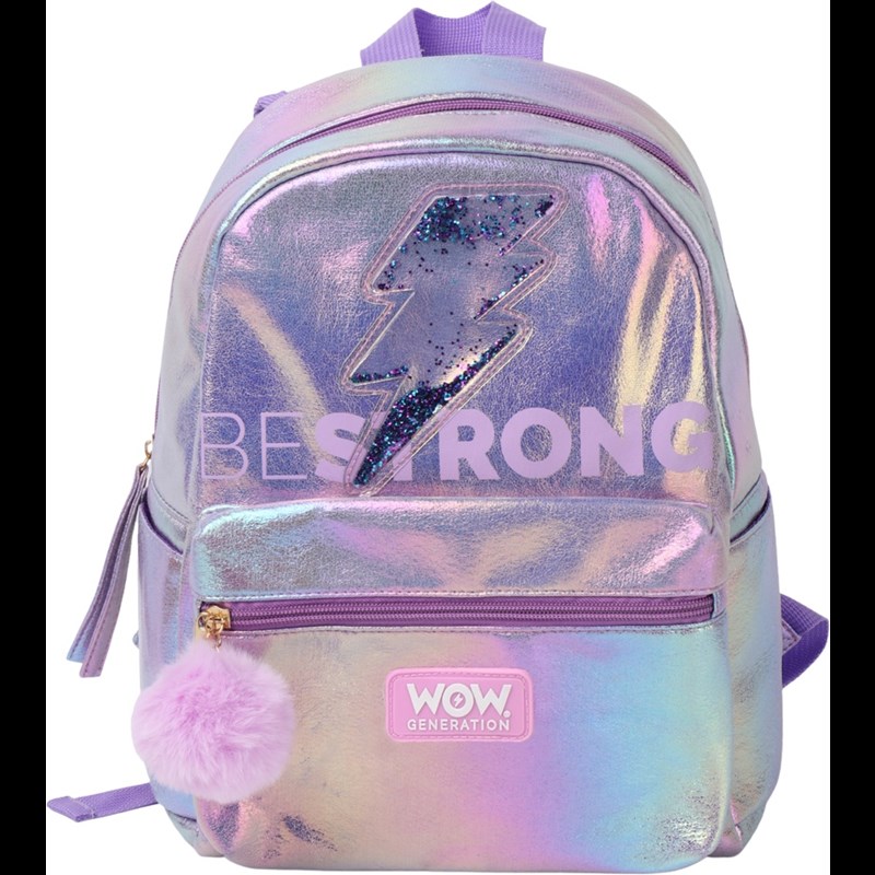 WOW Generation Ryggsäck Glitter Purple Lila 1