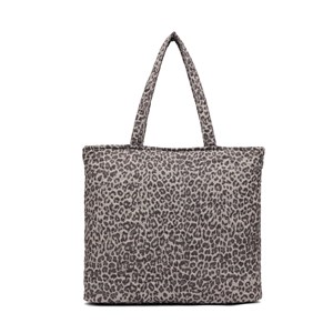 Conmé Shopper quilted Grå/leopard