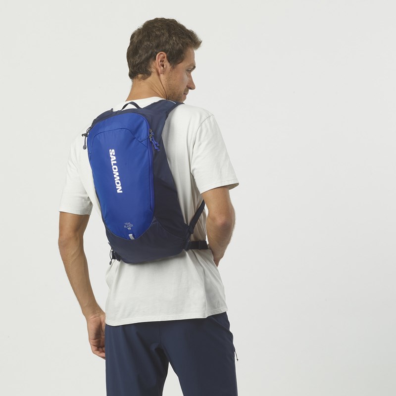 Salomon Ryggsäck Trailblazer 10 Blå/Svart 2