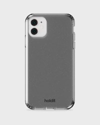 Holdit Mobilcover Glitter Sort iPhone XR/11 1