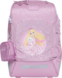 Beckmann Skoletaske Active Air Rosie Lyserød m/stjerner 1