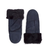 MARKBERG Damhandske Bella Sheepskin Marin Str S/M 1