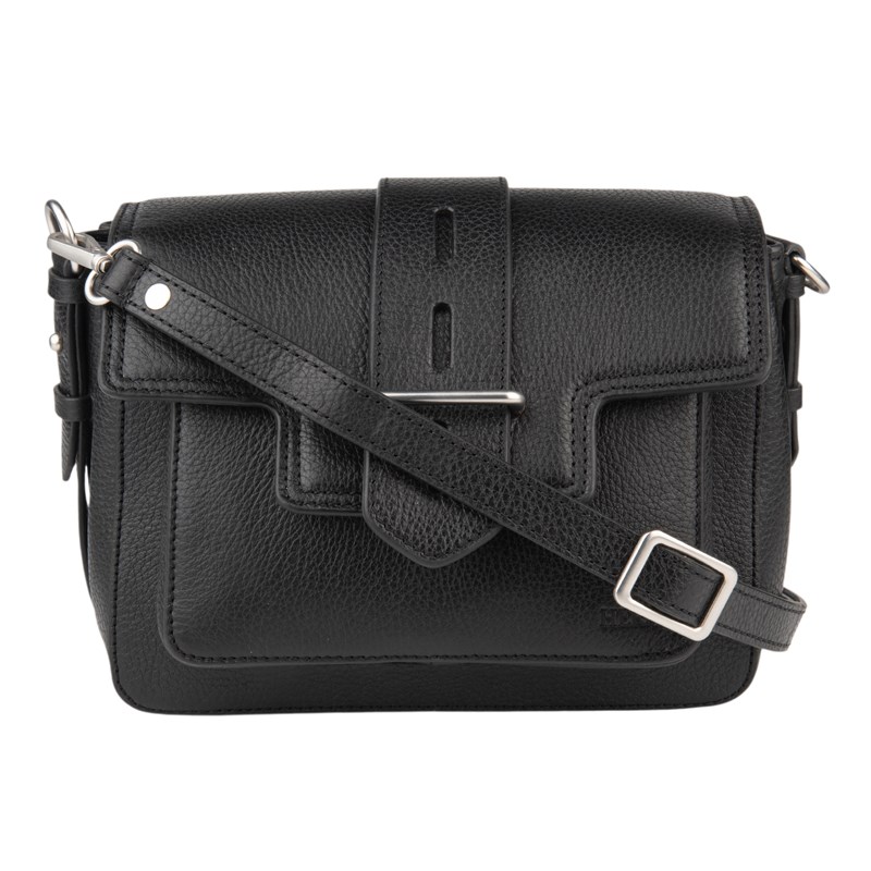 HERA Crossbody Anna Svart/Silver 1