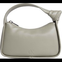 Calvin Klein Skuldertaske knotted mini Beige