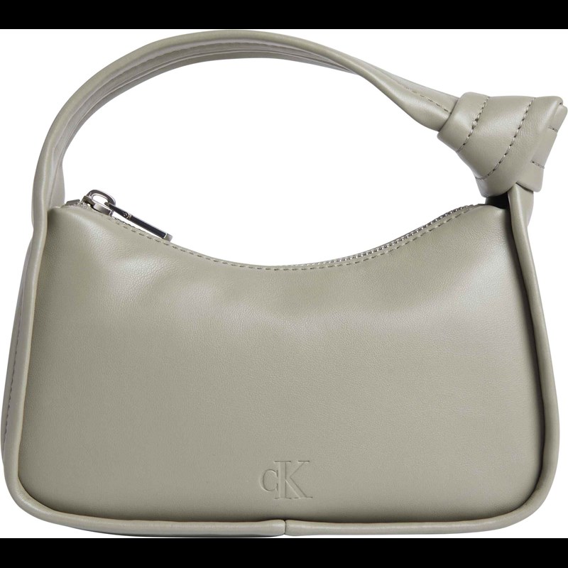 Calvin Klein Skuldertaske knotted mini Beige