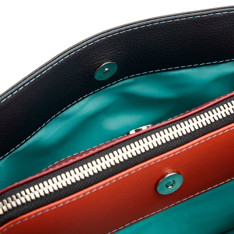 Pia Ries Crossbody Tropical Lurea   Svart 8
