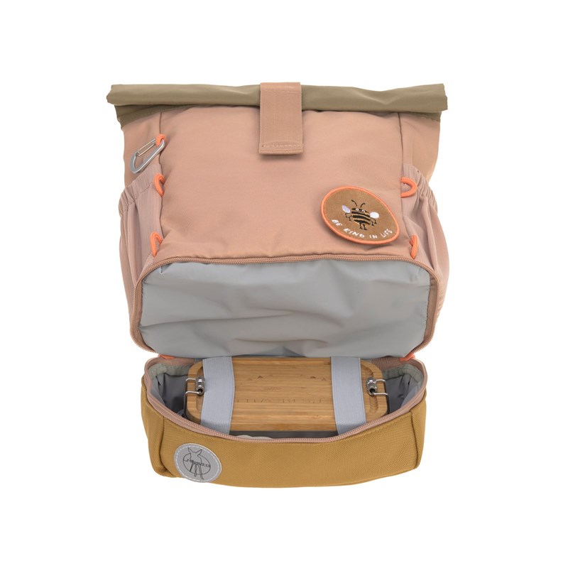 LÄSSIG Ryggsäck Mini rolltop Rosa 6