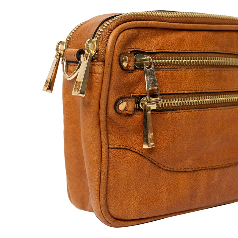 RE:DESIGNED Crossbody Greyson Small Cognac 4