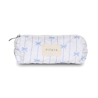 PITAYA Kosmetikpung S Blue Bow Blå/hvid