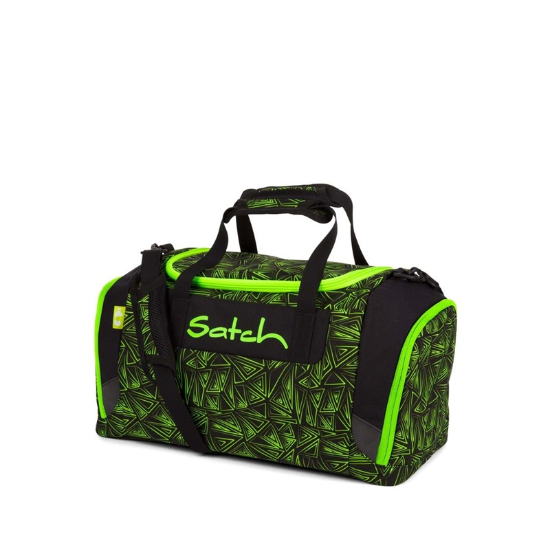 Satch Sportstaske Green Bermuda Sort/Grøn
