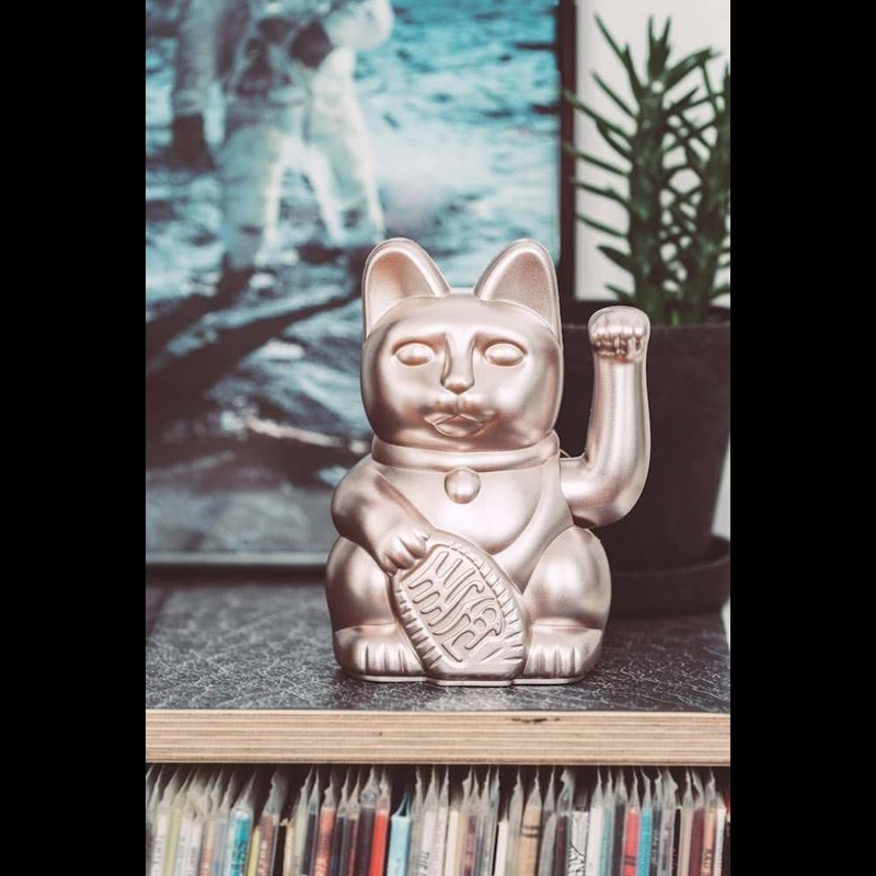 Donkey Vinkekat Maneki Neko Sølv 2