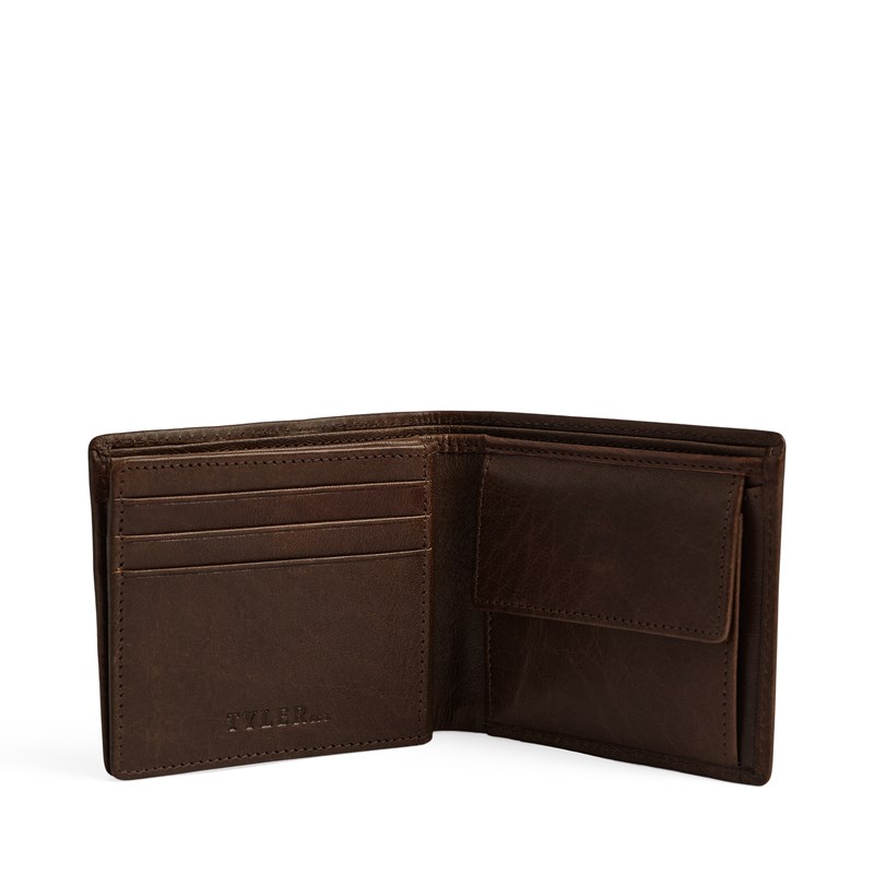 Tyler & Co Plånbok Brooklyn Brun/brun 4