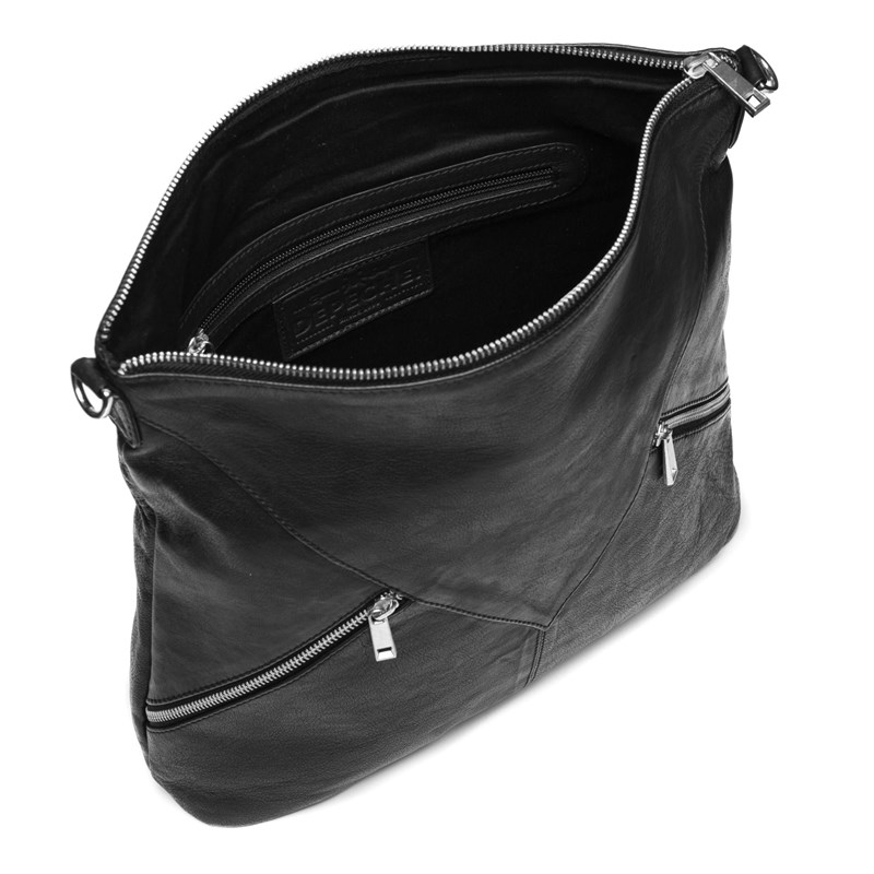 Depeche Skuldertaske Sort/sølv 2