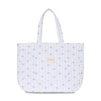 PITAYA Tote Bag Quilted  Blå