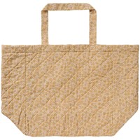 Ib Laursen Shopper Quiltet Beige/grøn 1