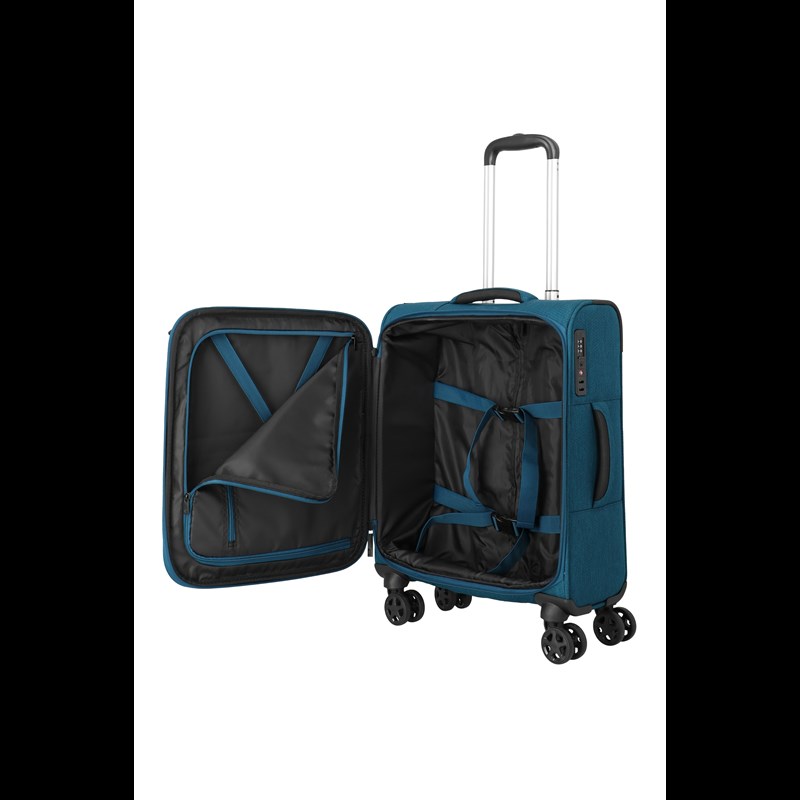 travelite kuffert Kick Off Petrol 55 Cm 7